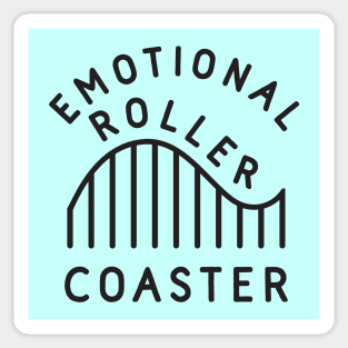 Emotional Roller Coaster Sticker